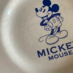 Disney Vintage Mickey Mouse Porcelæn