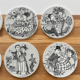 Bjørn vinblad Årstids Platter