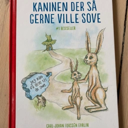 Kaninen der så gerne ville sove Bog