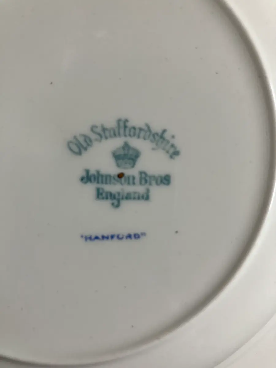 Old Staffordshire Johnson Old Staffordshire Johnson Bros