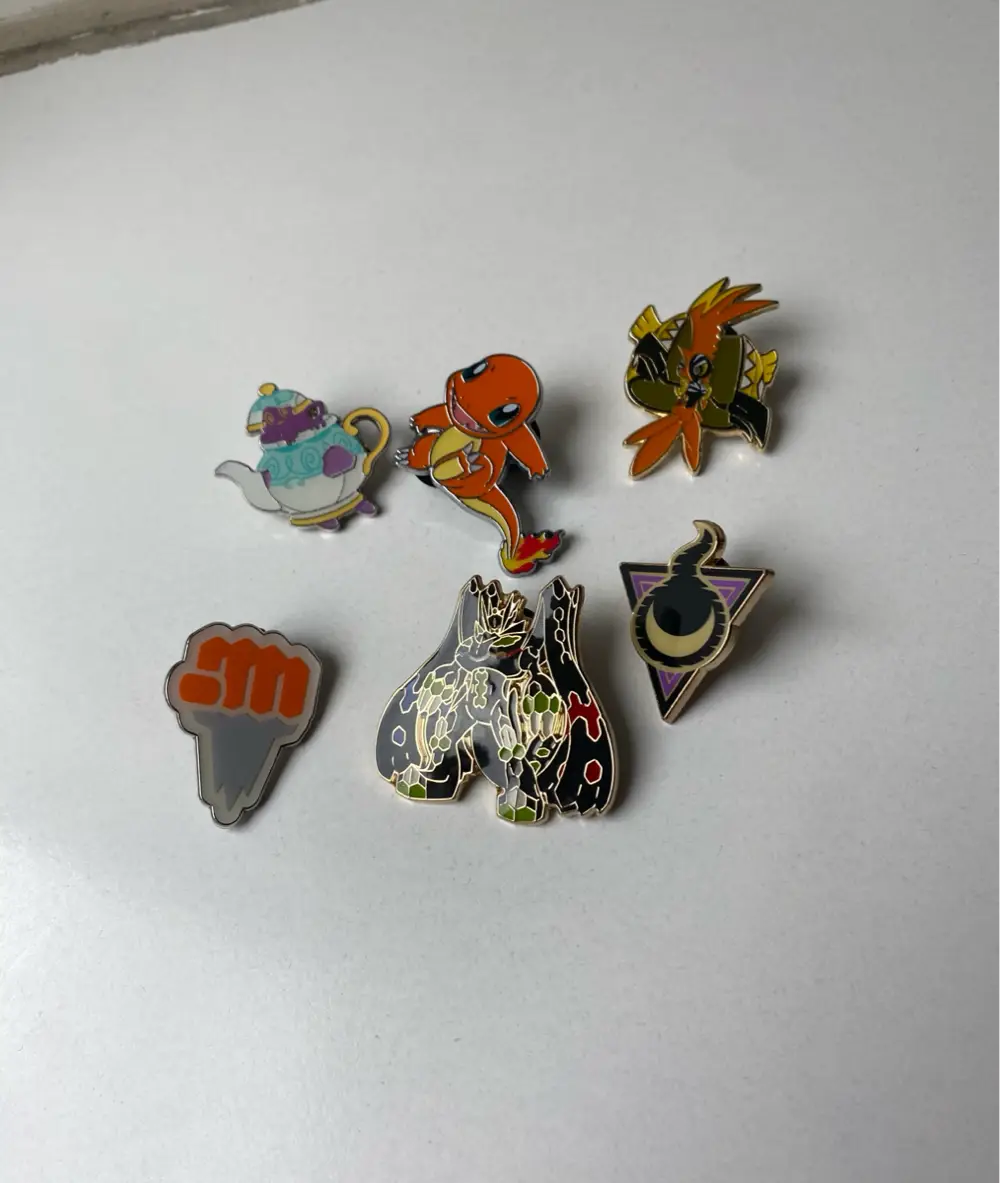 Pokémon Pokemon Badges Pins