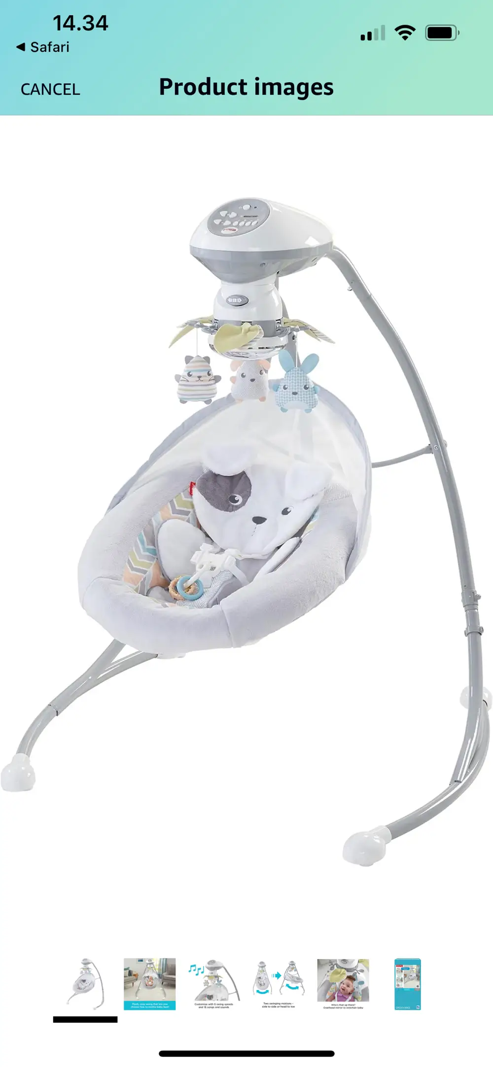 Fisher-Price Baby gynge vugge