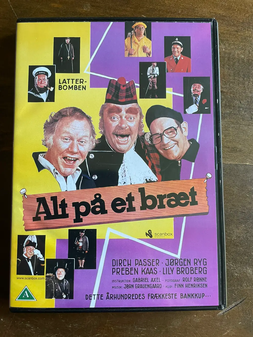 Alt på et bræt Dvd film