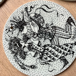 Bjørn Wiinblad Platter