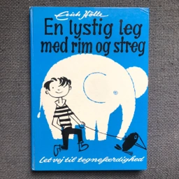 En lystig leg med rim og streg Vintage Bog