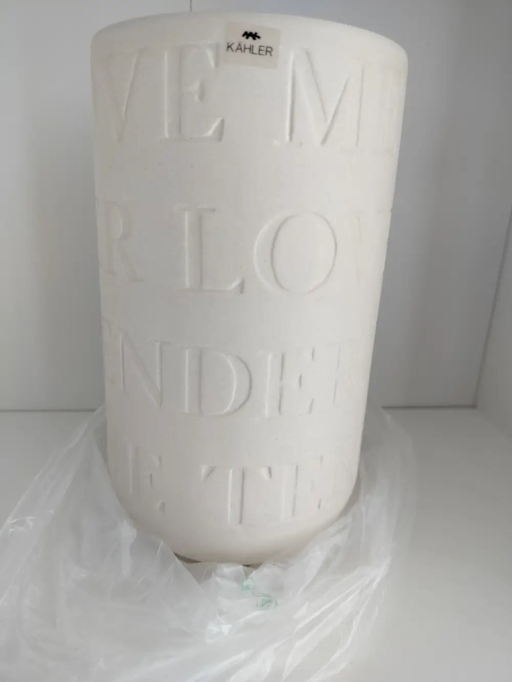 Kähler Love Song vase