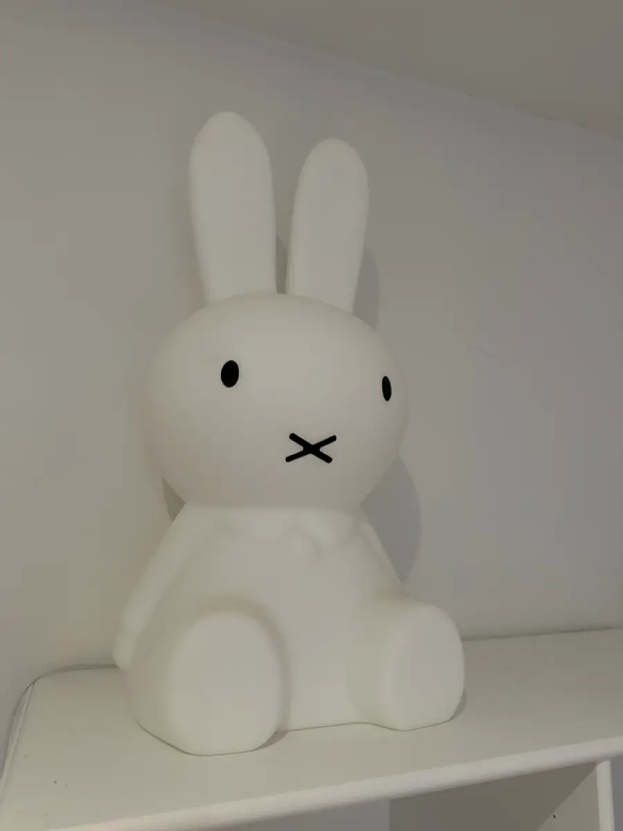 Mr Maria Miffy Lamp XL Hvid Lampe