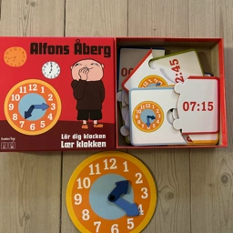 Barbo Toys Alfons Åberg Lær Klokken