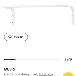 IKEA Garderobestang