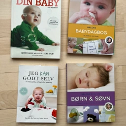 Forskellige bøger om børn Bøger