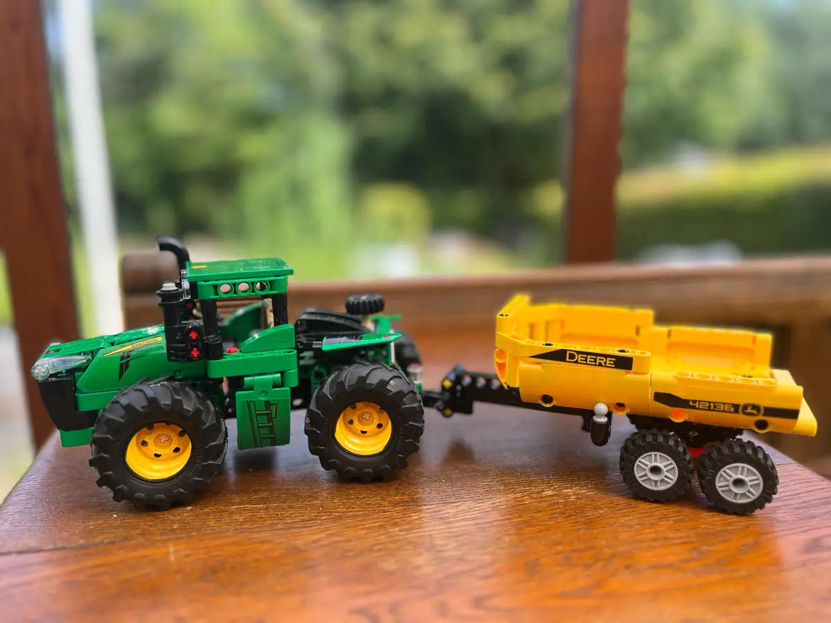 LEGO John deere traktor