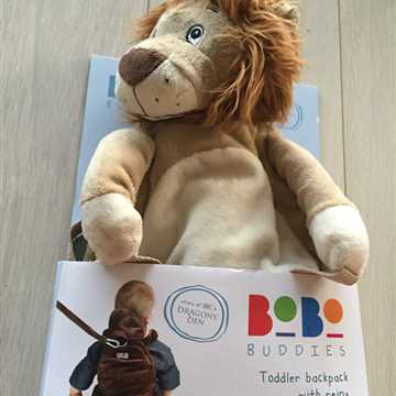 Bobo Buddies rygsæk løve Rygsæk med sikkerhedsline