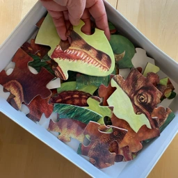 Ukendt Stort t-rex puslespil… 🦖🤩