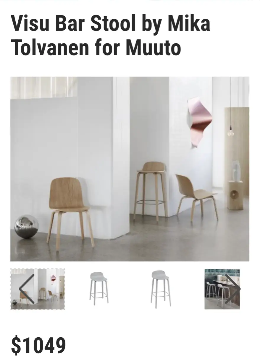 Muuto Bar stool