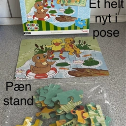 Bamse og Kylling Puslespil k