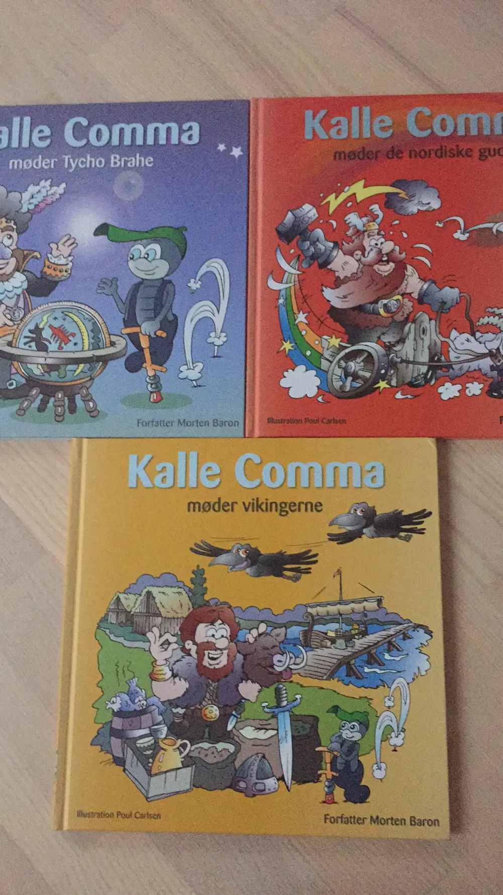 Kalle Comma Børne bøger