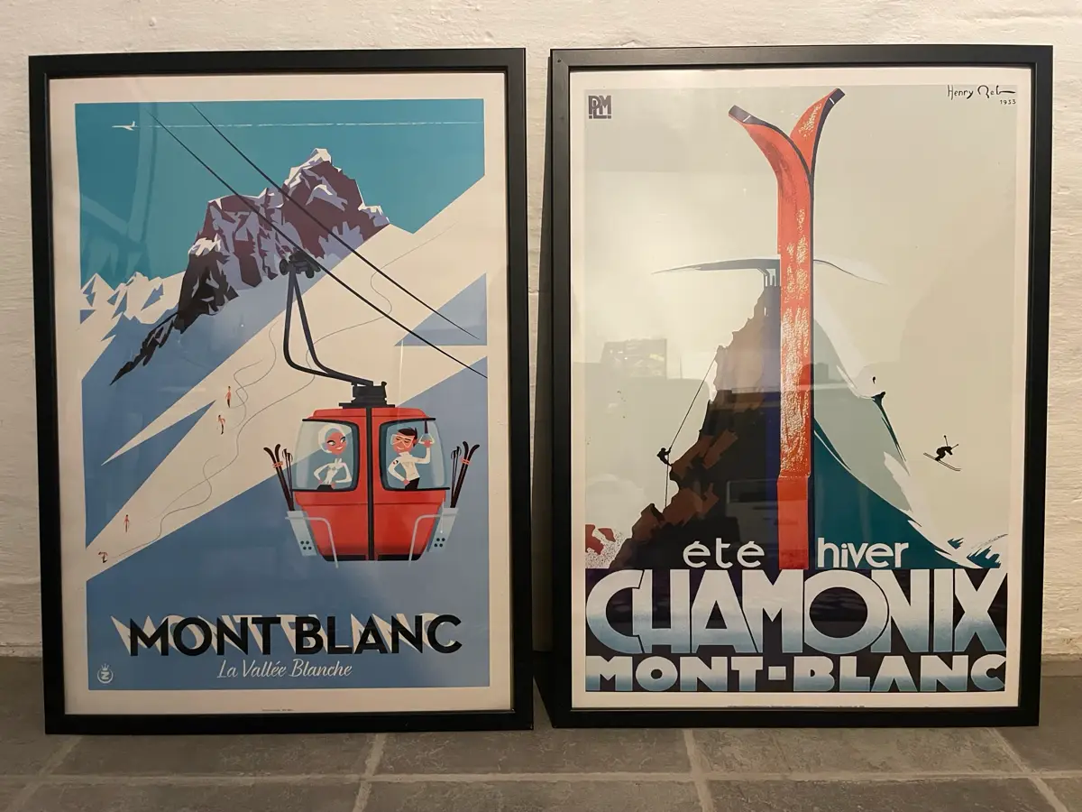 Editions Clouet 2 Posters 50x70 UDEN rammer