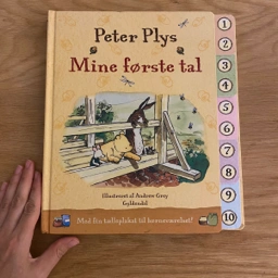 Papbog: Peter Plys - Mine første tal Bog papbog tællebog