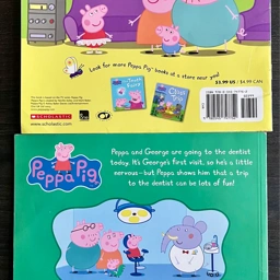 Peppa Pig dentist time ballet To Schoolastic bøger på engels