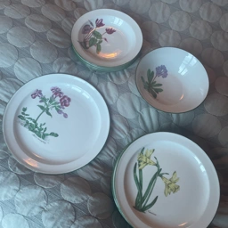 Seltmann Weiden Diverse porcelæn med blomster