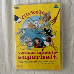 Cirkeline og verdens mindste superhelt DVD