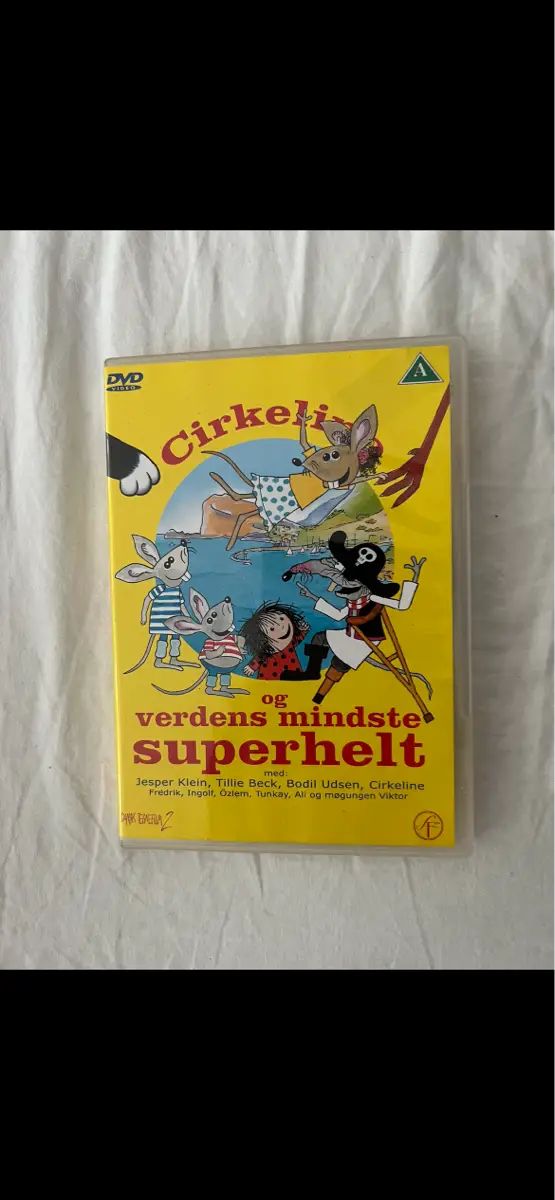 Cirkeline og verdens mindste superhelt DVD