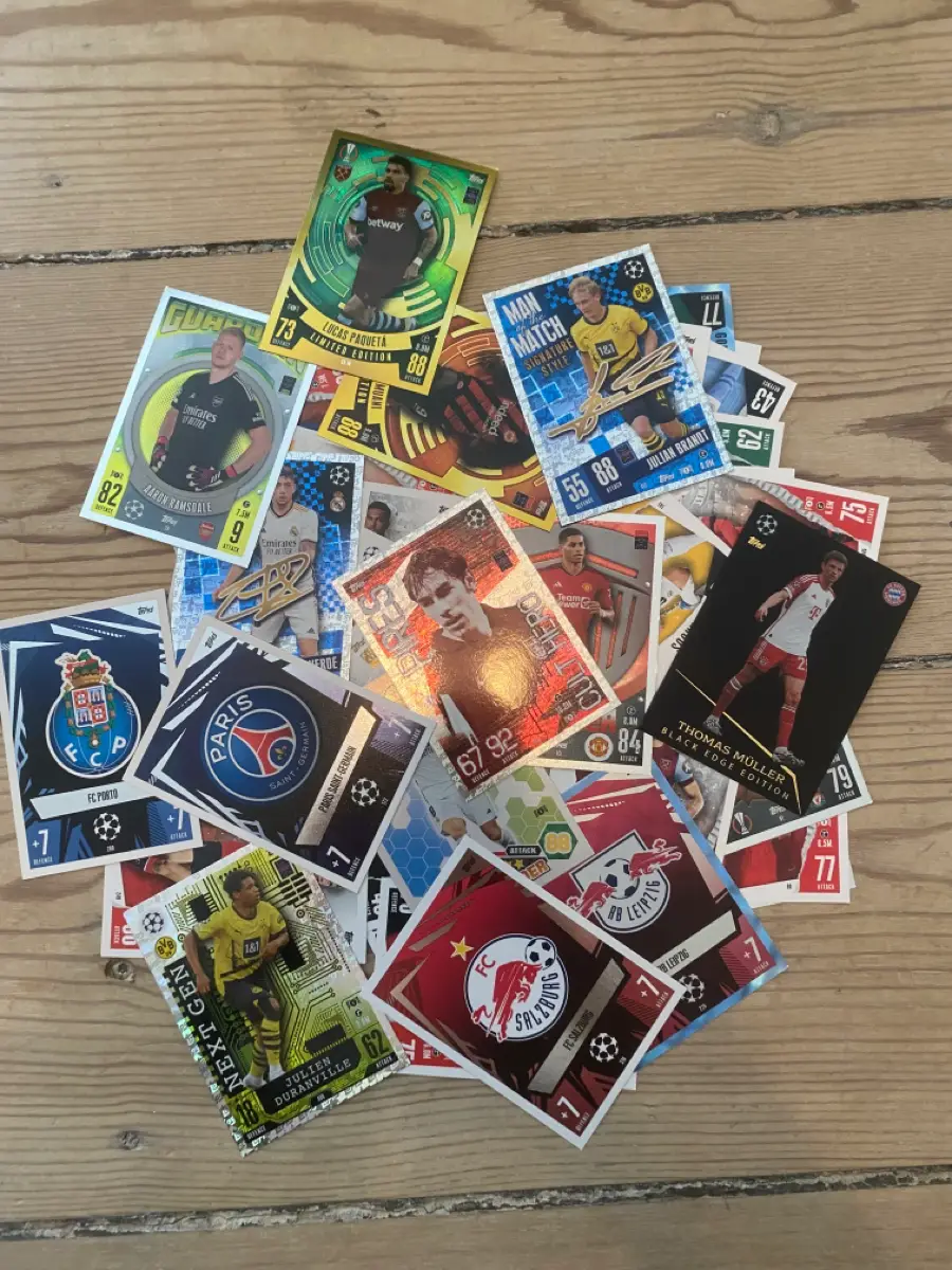 Match Attax Fodbold kort