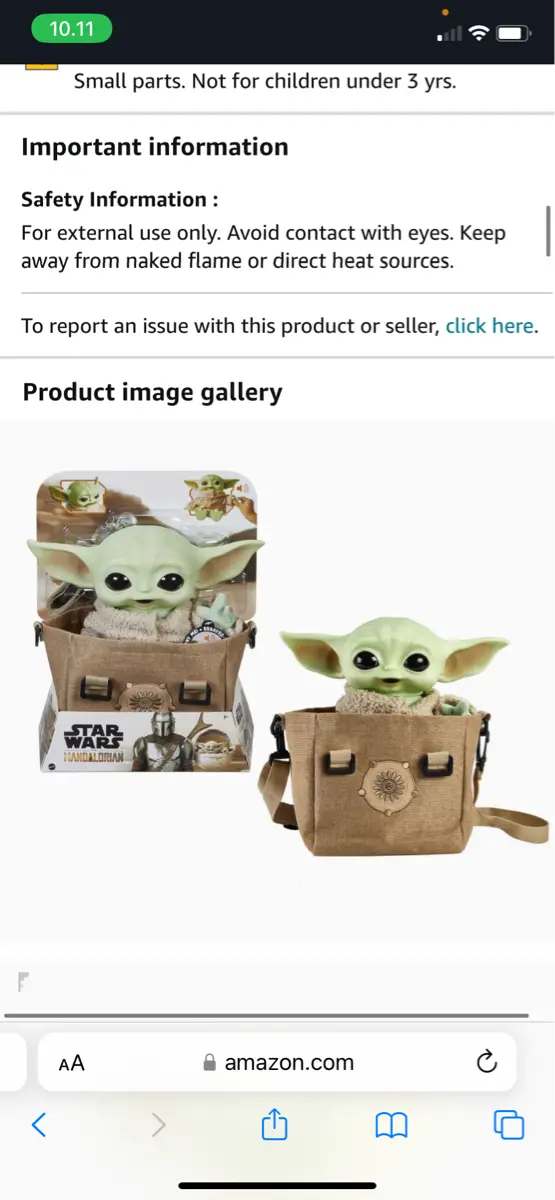 Ukendt Baby yoda