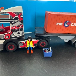 Playmobil Lastbil med godscontainer