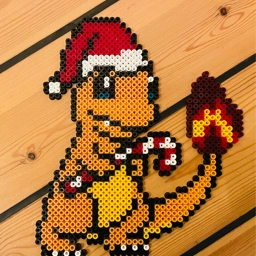 Pokémon Charmander perleplade