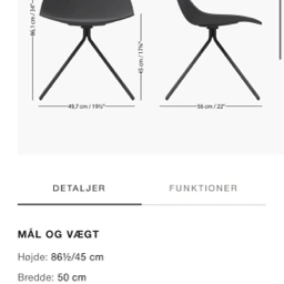 Boconcept Spisebordsstole