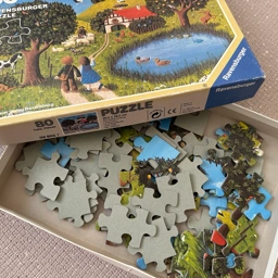 Ravensburger Bondegård landskab puslespil