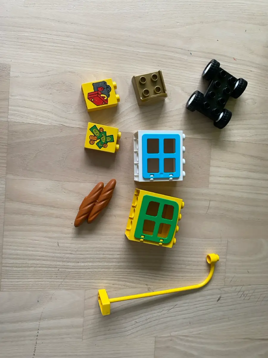 LEGO Duplo Kasse + plade