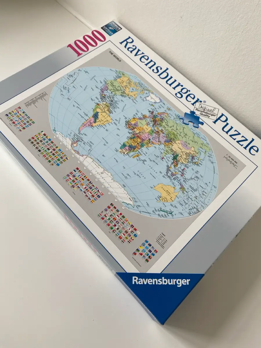 Ravensburger Puslespil 1000 brikker