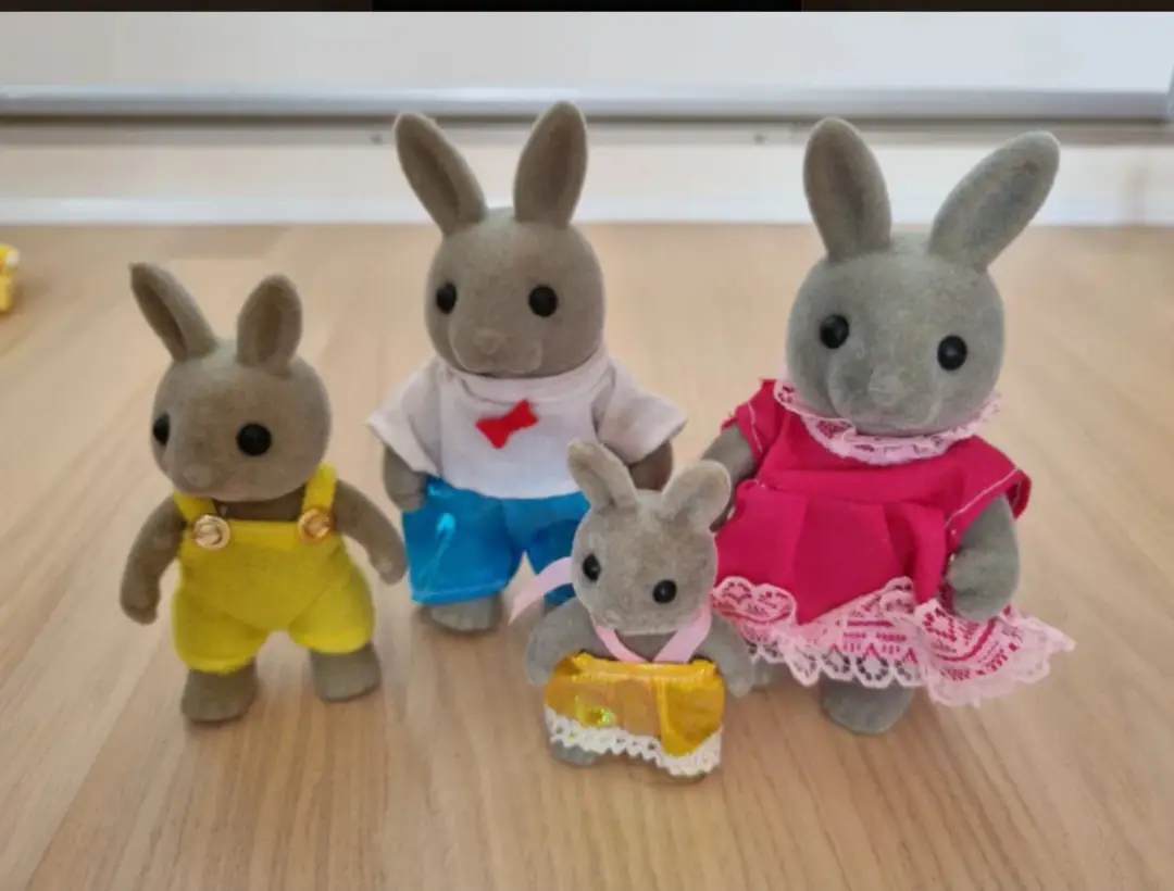 Sylvanian Families Bamser kaniner og aber