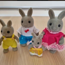 Sylvanian Families Bamser kaniner og aber