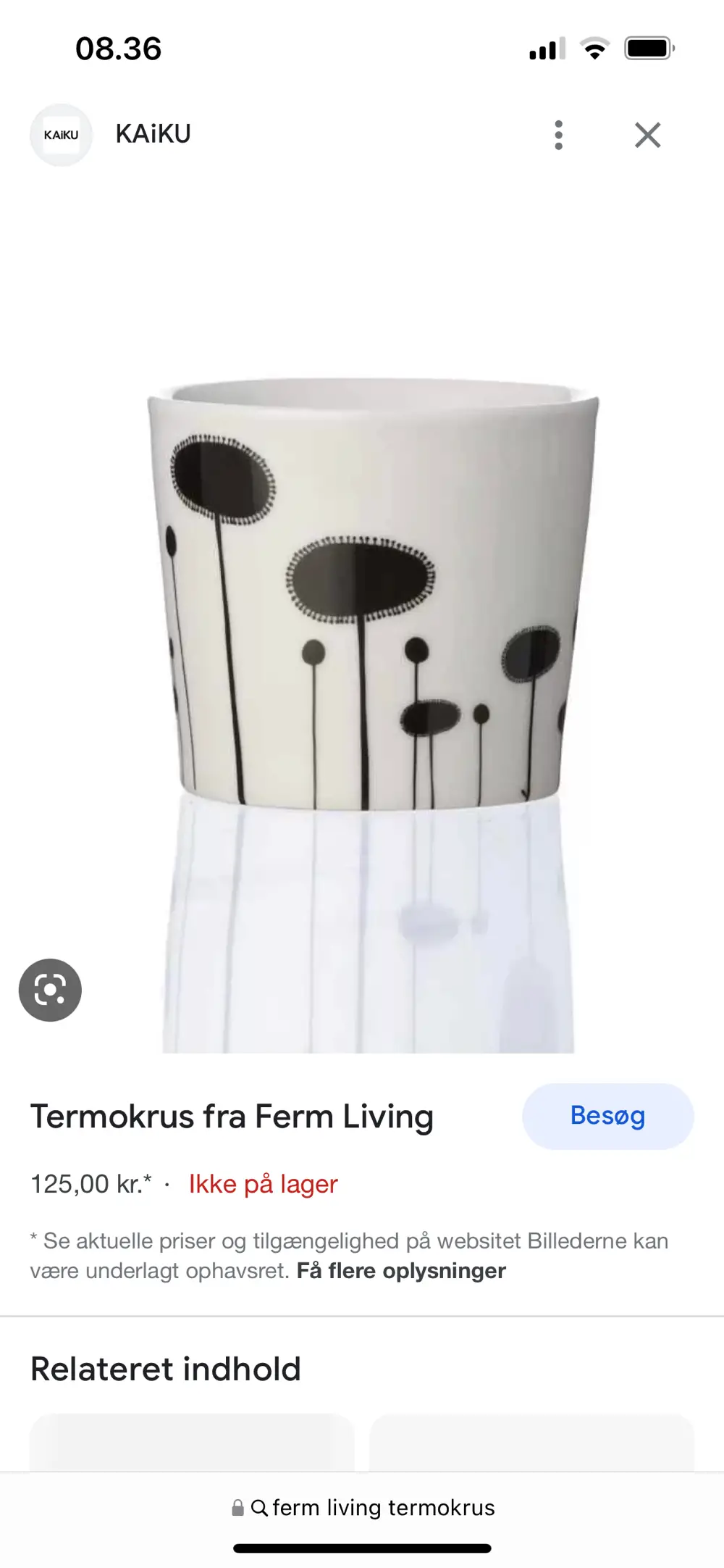 ferm LIVING Termokrus