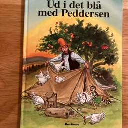 Ud i det blå med Pedersen Billedbog af Sven nordqvist