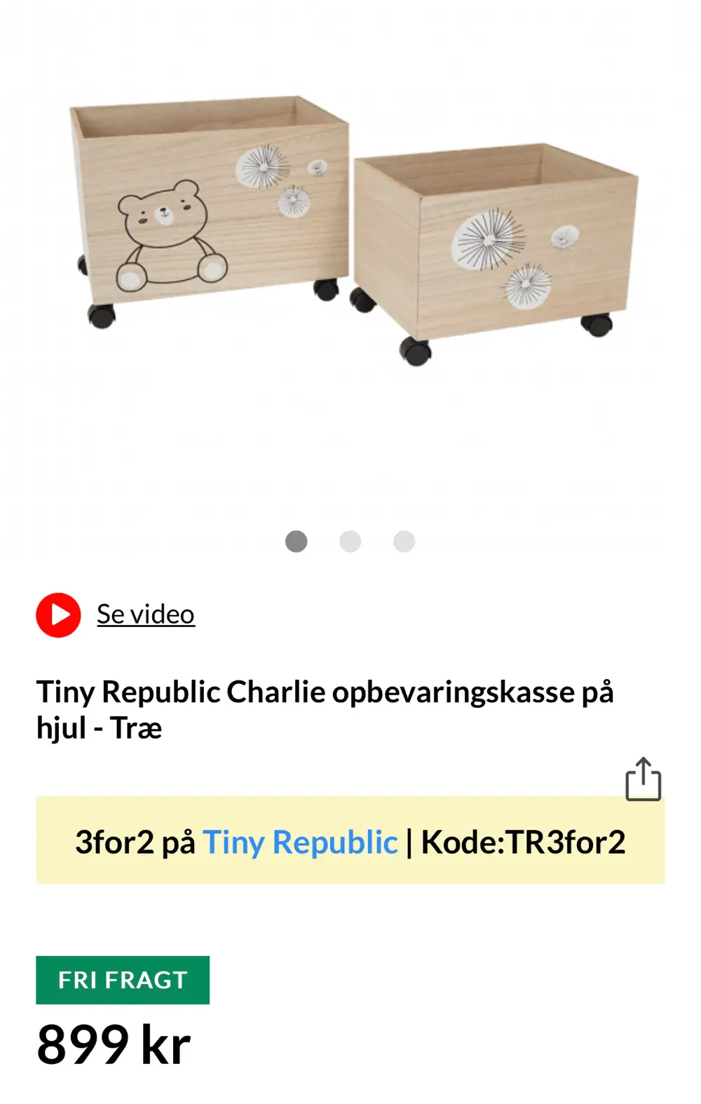 Tiny Republic Opbevaringskasser