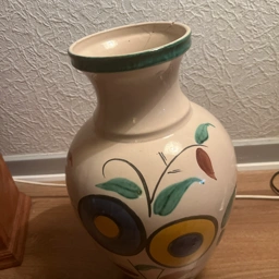 Stor vase Fra west Germany