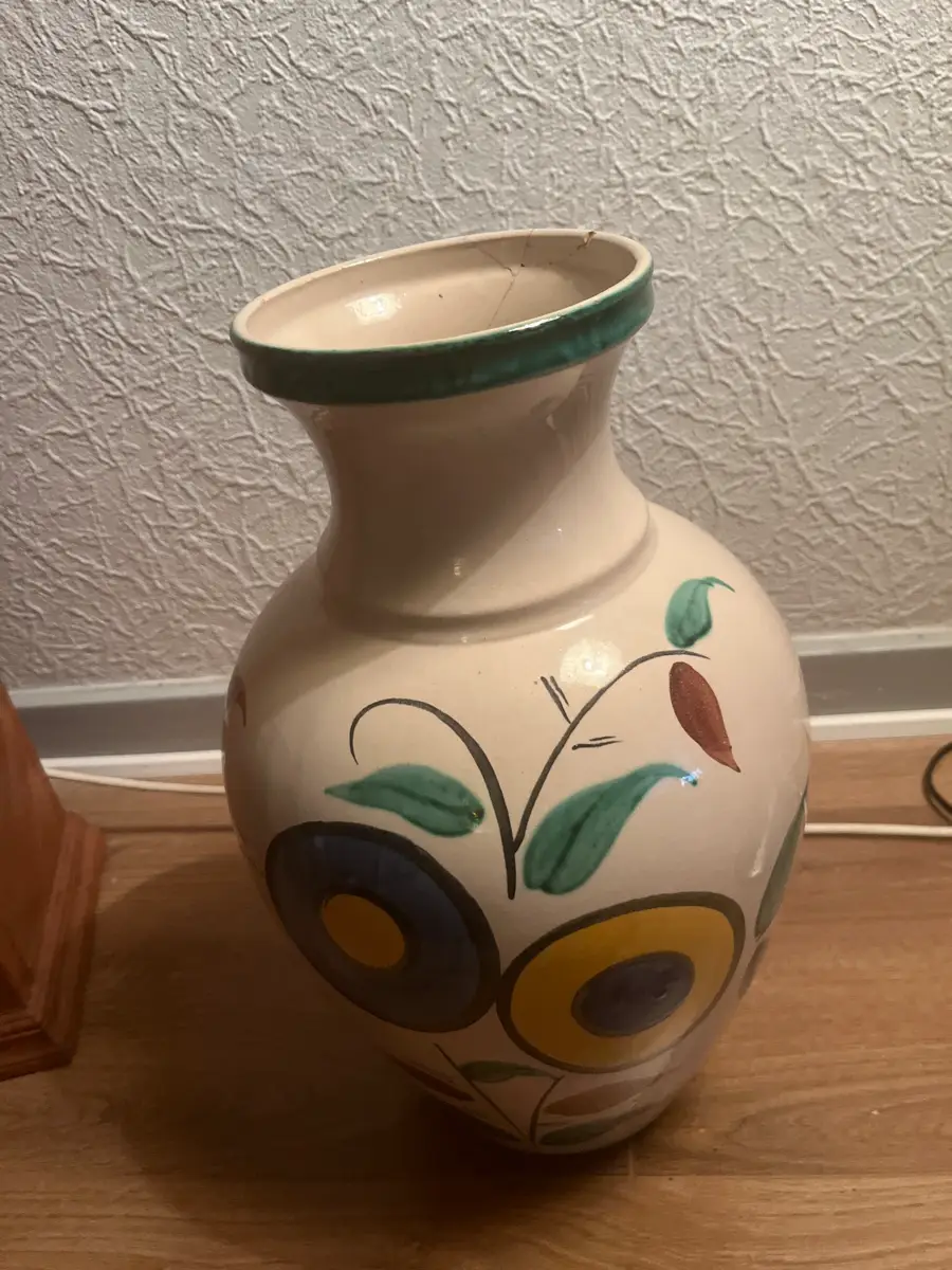 Stor vase Fra west Germany