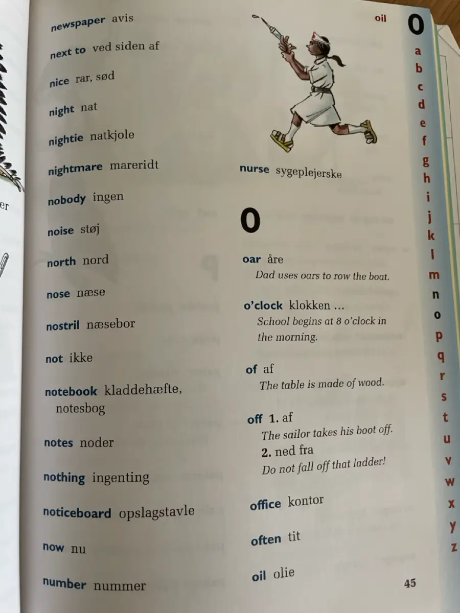 Min første røde ordbog Dansk/engelsk - Engelsk/dansk