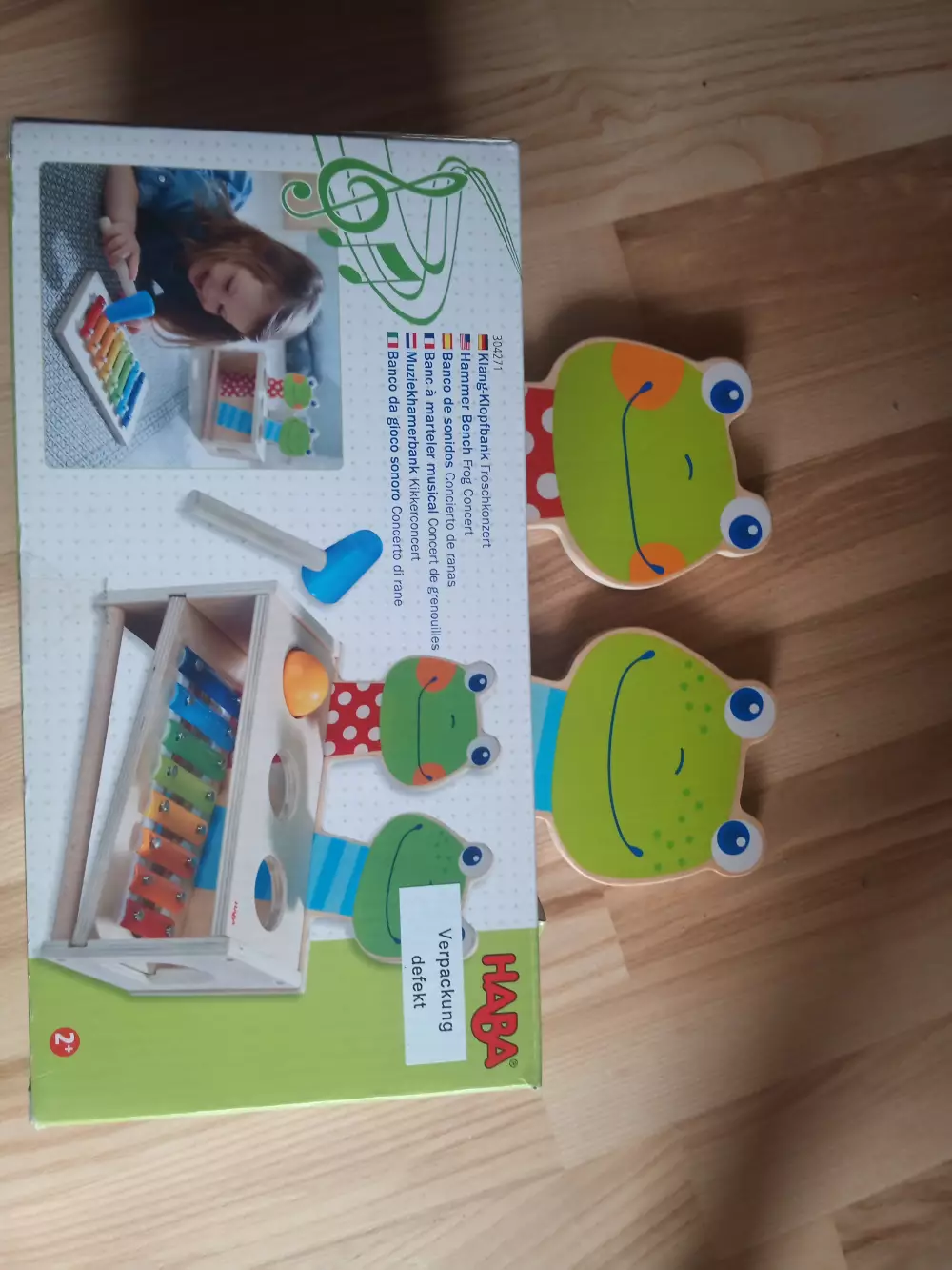 HABA Hammer Bench Frog Concert