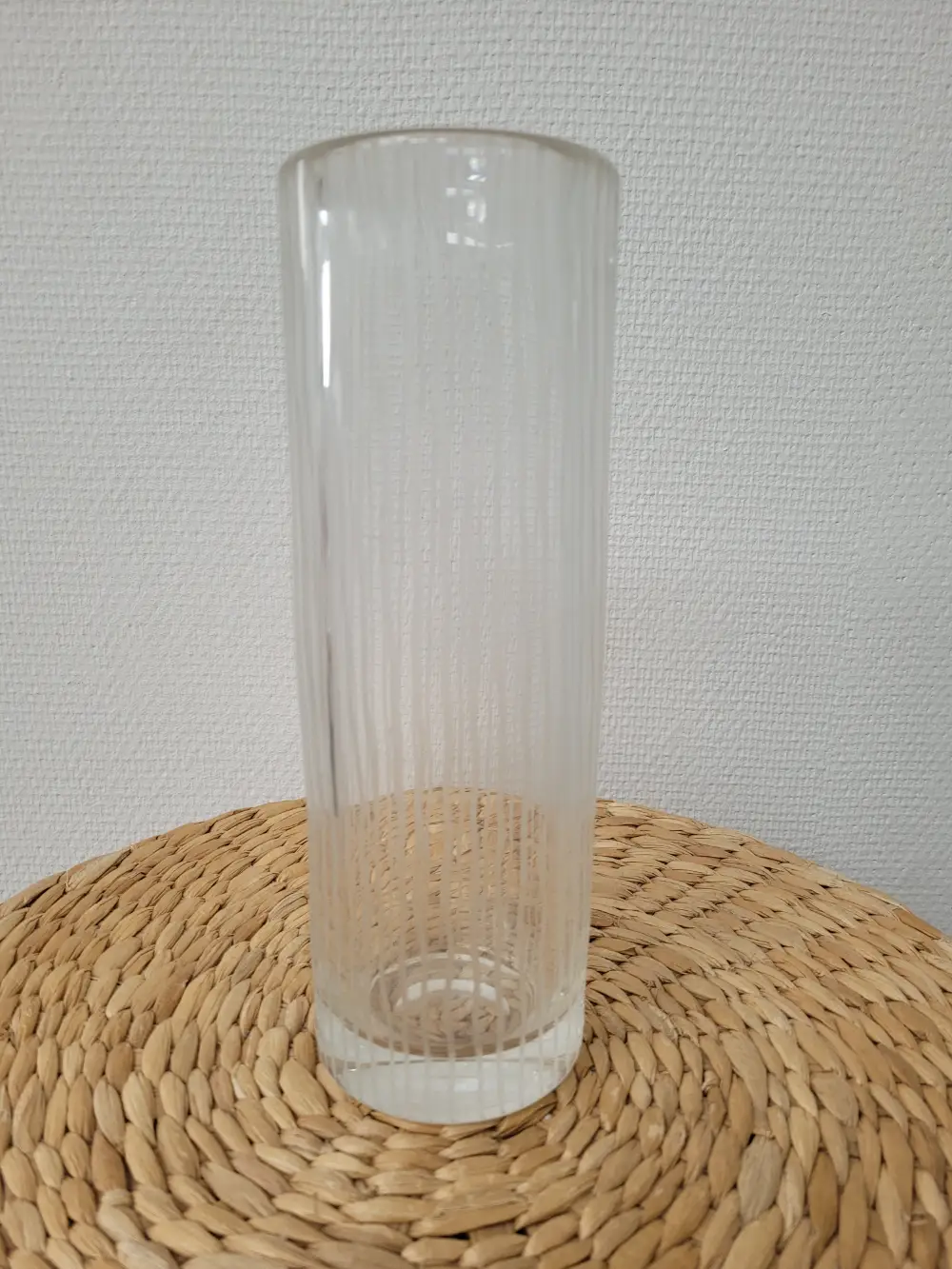 Ukendt Tung glas vase