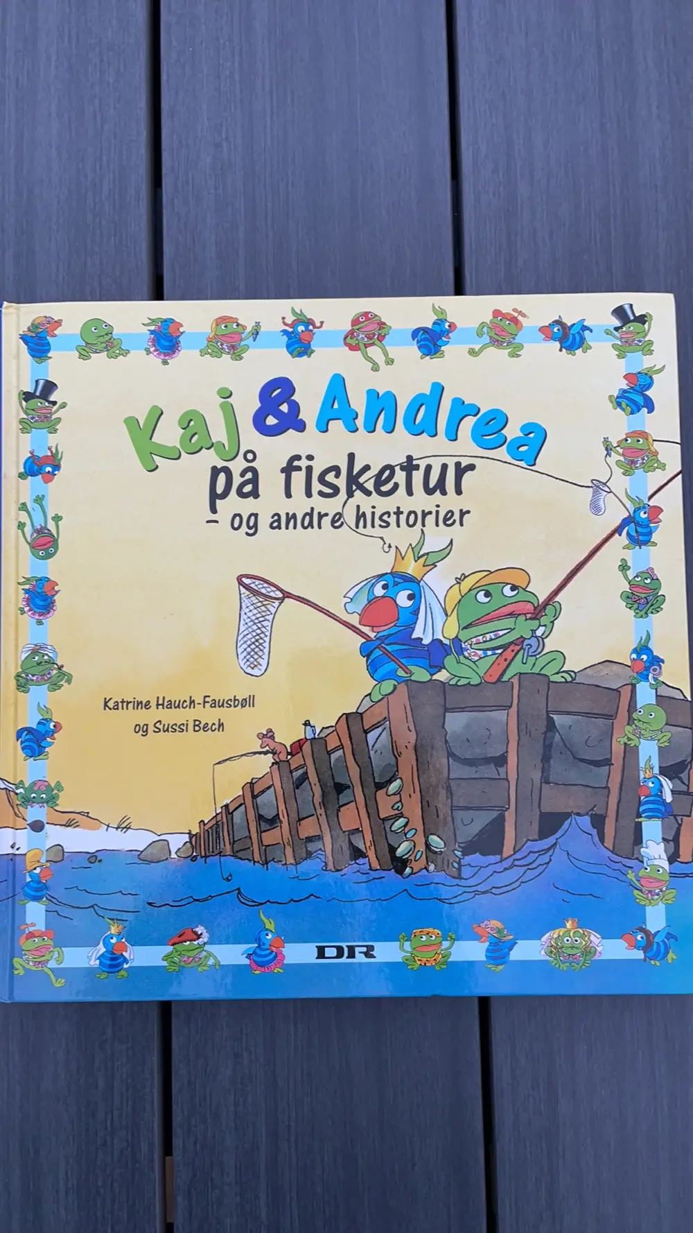 Kaj  Andrea på fisketur og andre histor Bog