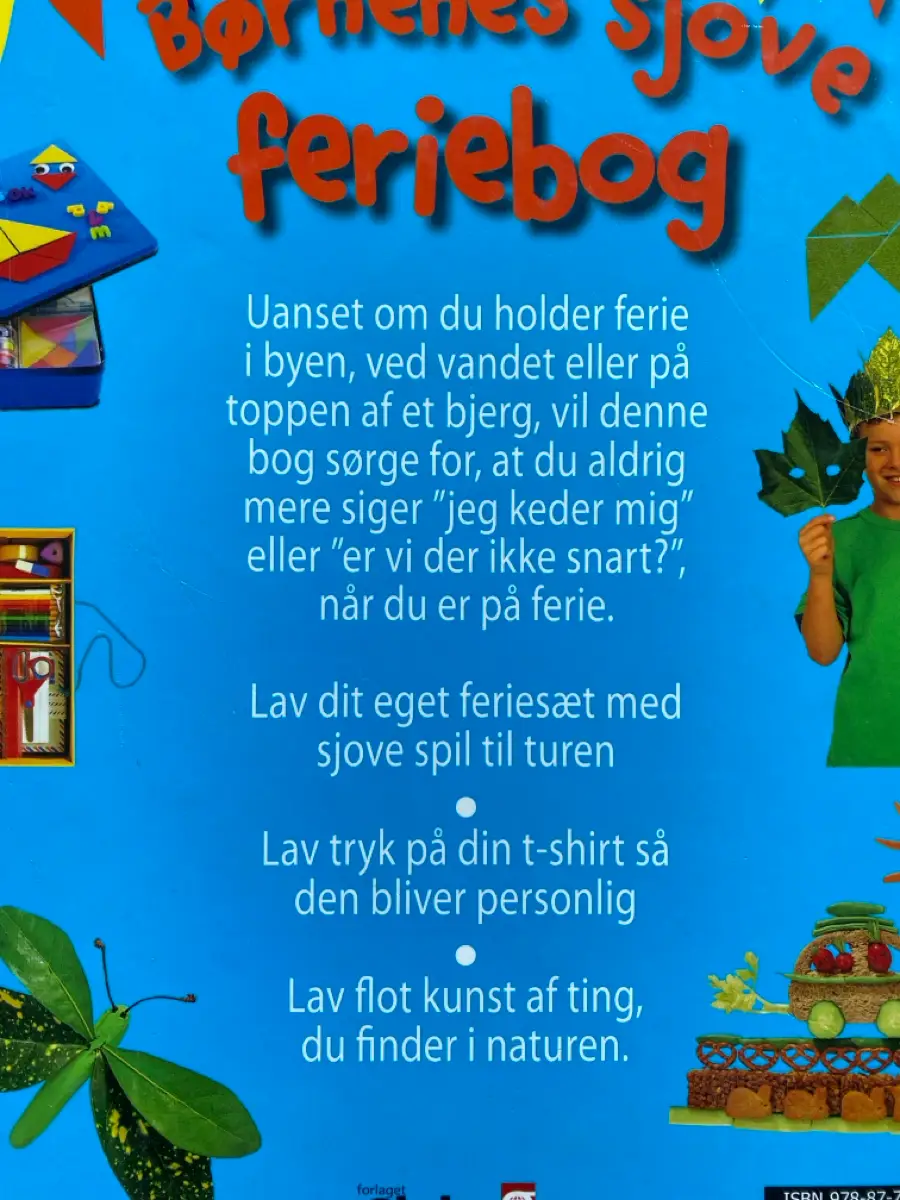 Børnenes sjove feriebog Bog