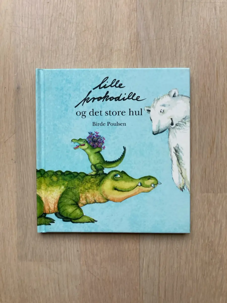 Lille Krokodille og det store hul Bog