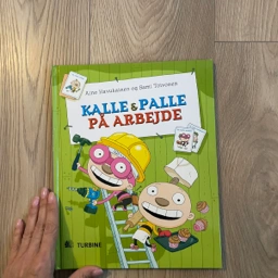 Kalle  Palle på arbejde Bog i serien Kalle og Palle