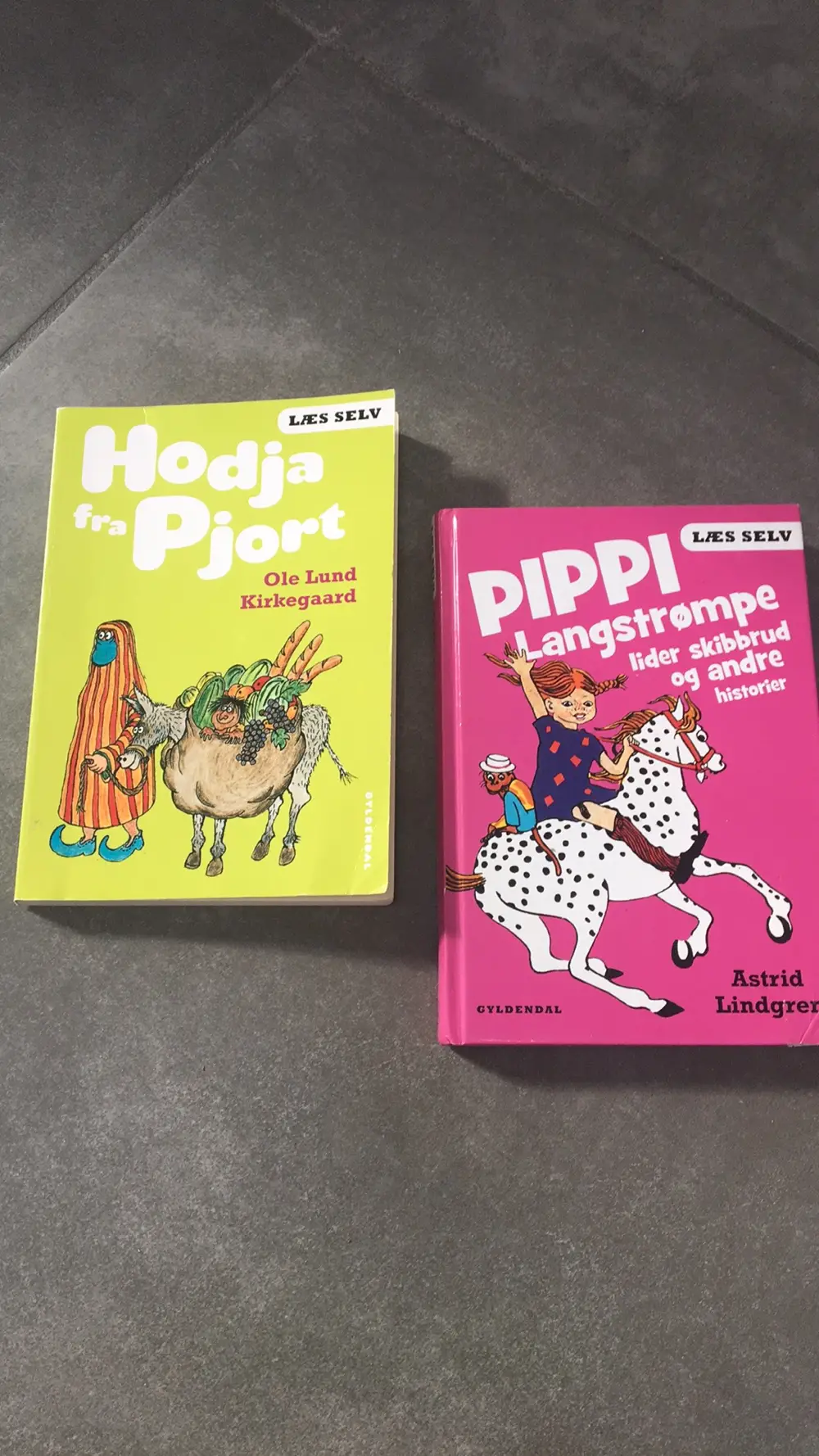 Pippi Langstrømpe og Hodja fra pjort Bog