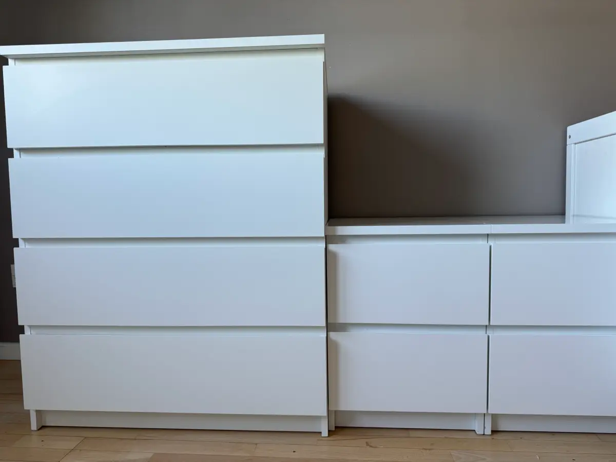 IKEA Malm kommoder